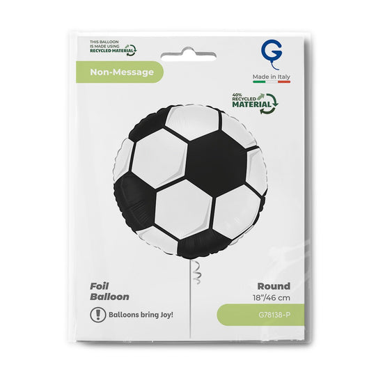 Grabo 18" Soccer Ball White packaging