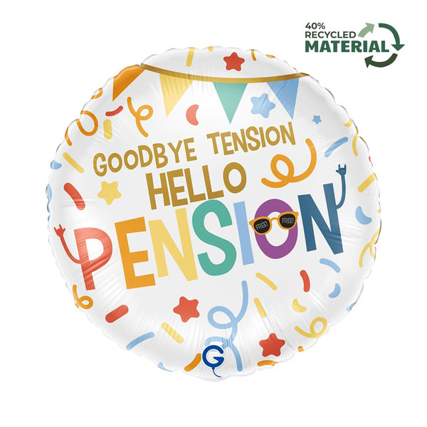 Grabo 18" Goodbye Tension Hello Pension product