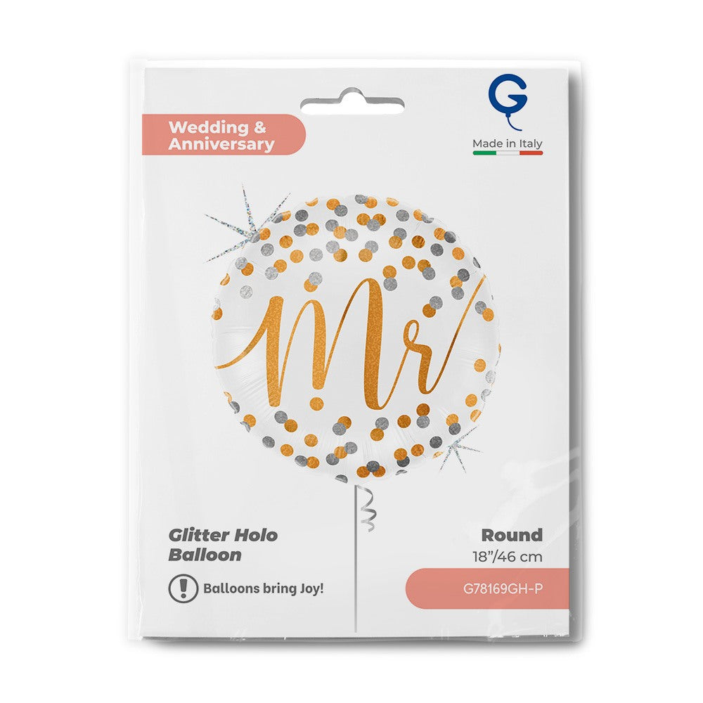 Grabo 18" Mr Confetti packaging