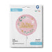 Grabo 18" On Your Communion Pink packaging