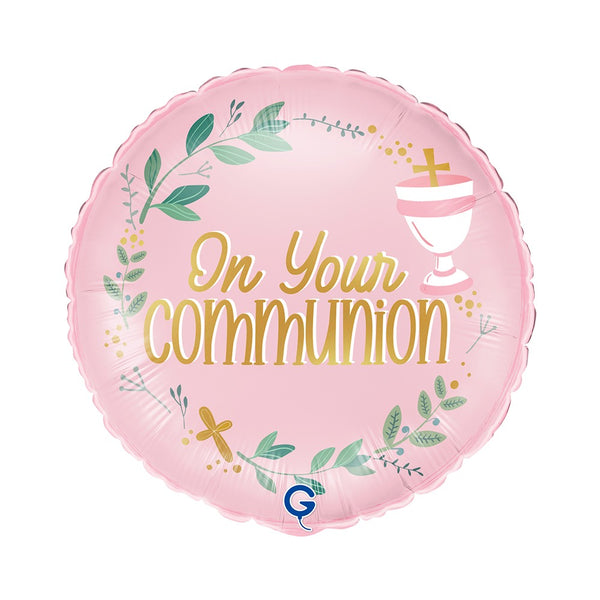 Grabo 18" On Your Communion Pink product