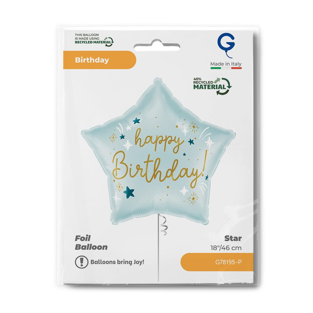 Grabo 18" Blue Birthday packaging