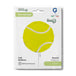 Grabo 18" Tennis Ball Foil Balloon packaging