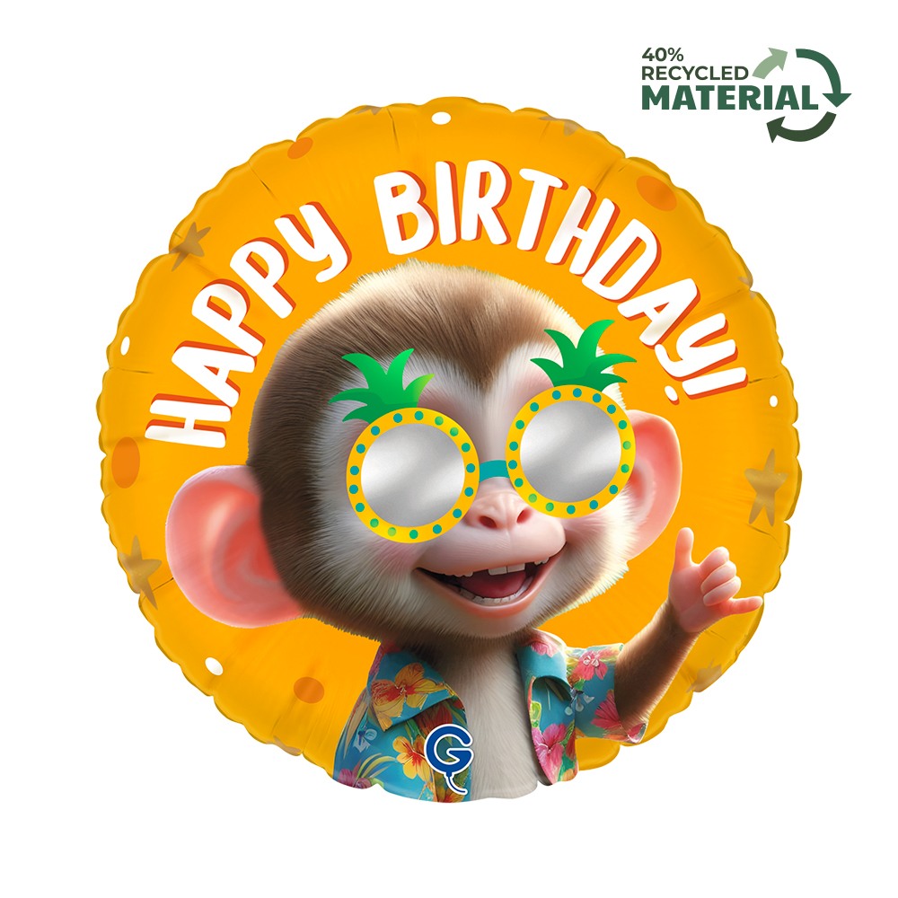 Grabo 18" Cool Monkey Birthday product