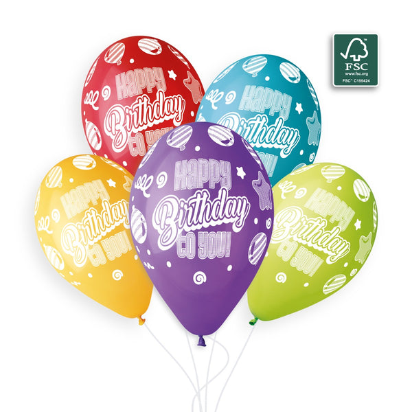 Birthday To You #878, 33cm/13", 6pcs, G120 — Italian store original 1200px — beauty