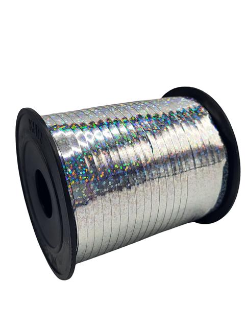 Gemar 5mm x 250m Holographic Curling Ribbon Silver — official Gemar UK product image (code 630834)
