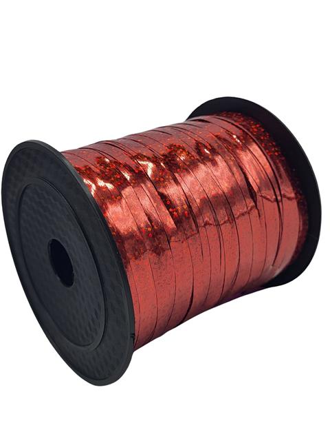 Gemar 5mm x 250m Holographic Curling Ribbon Red — official Gemar UK product image