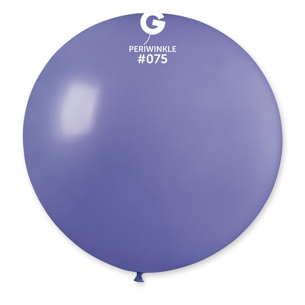 Gemar 31" Periwinkle #075 G30 1pc Round Balloon — Italian store beauty original 1200px