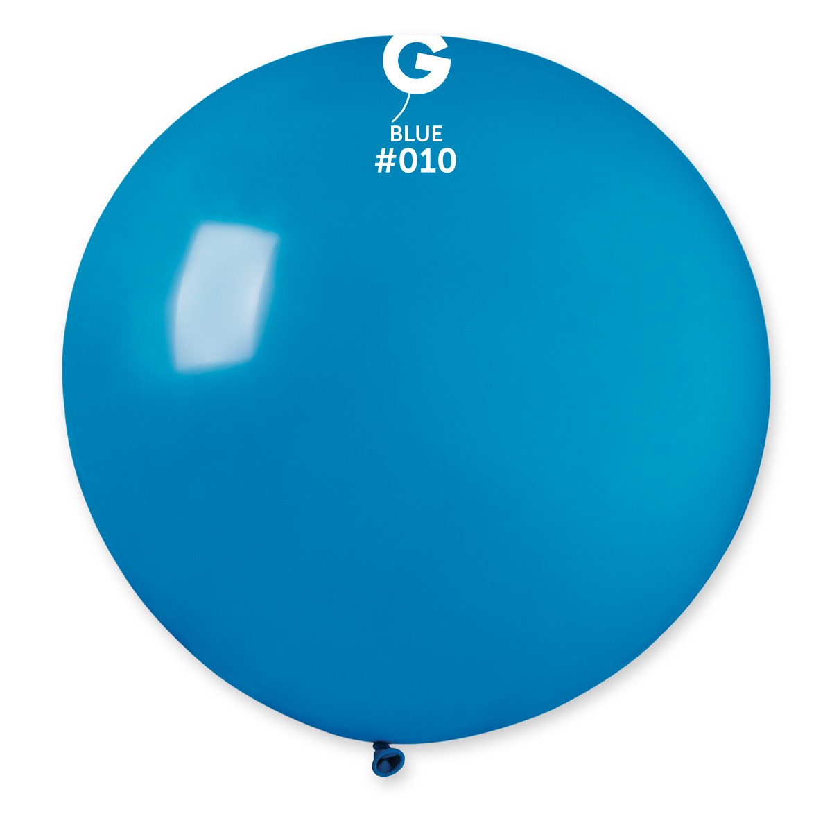 Gemar 31" Blue #010 G30 1pc Round Balloon — Italian store beauty original 1200px