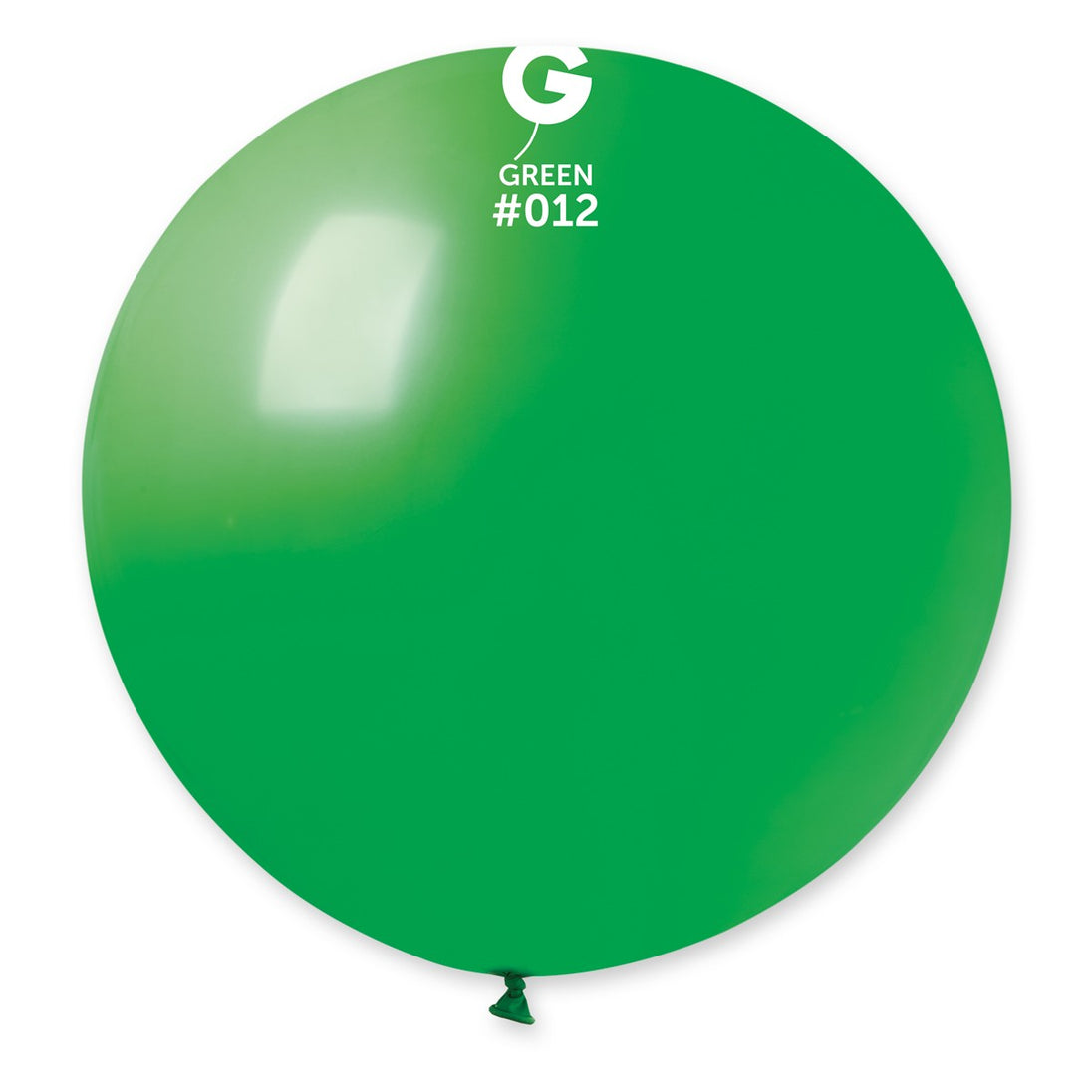 Gemar 31" Green #012 G30 1pc Round Balloon — Italian store beauty original 1200px