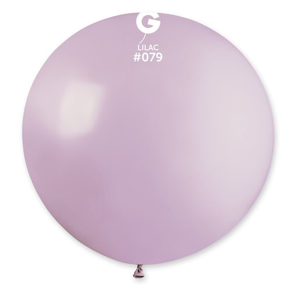 Gemar 31" Lllac #079 G30 1pc Round Balloon — Italian store beauty original 1200px