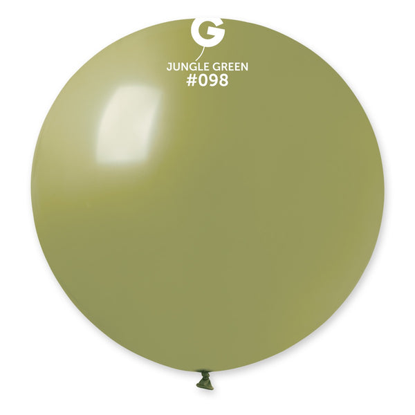 Gemar 31" Jungle Green #098 G30 1pc Round Balloon — Italian store beauty original 1200px