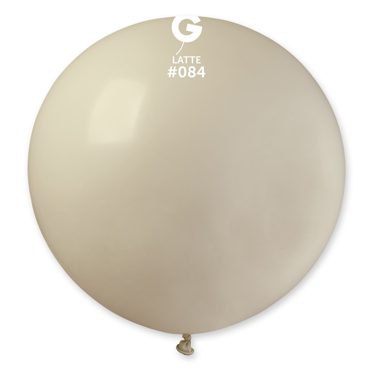 Gemar 31" Latte #084 G30 1pc Round Balloon — Italian store beauty original 1200px