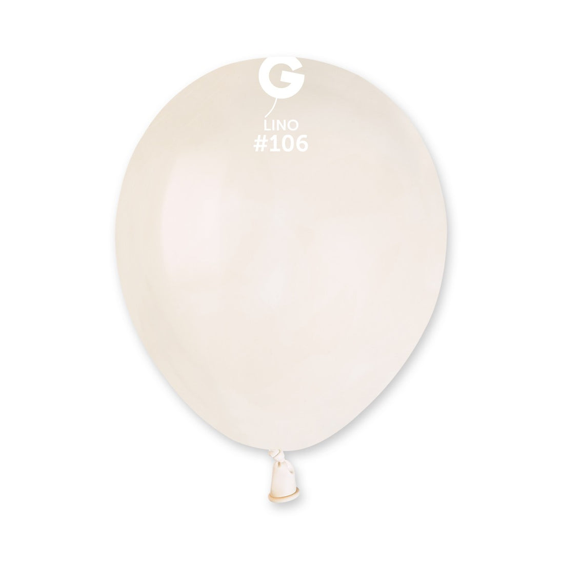 5" Linen #106 A50 50pcs Round Balloon — Italian store beauty original 1200px