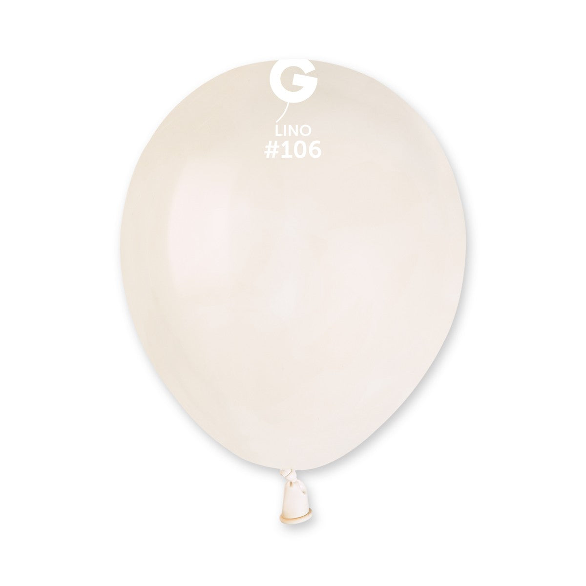 5" Linen #106 A50 50pcs Round Balloon — Italian store beauty original 1200px