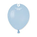 5" Powder Blue #108 A50 50pcs Round Balloon — Italian store beauty original 1200px