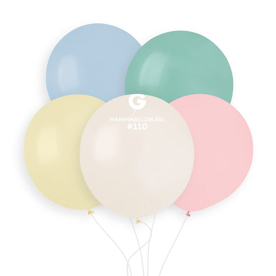 19" Assorted #110 G19 25pcs Round Balloon — Italian store beauty original 1200px