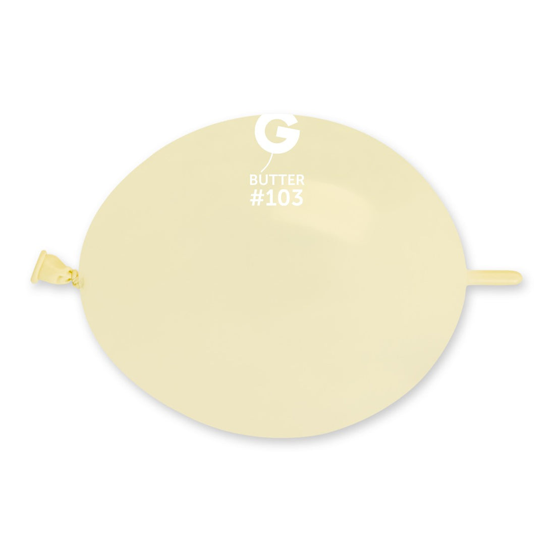Gemar 6" Butter #103 GL6 100pcs Link Balloons — Italian store beauty original 1200px