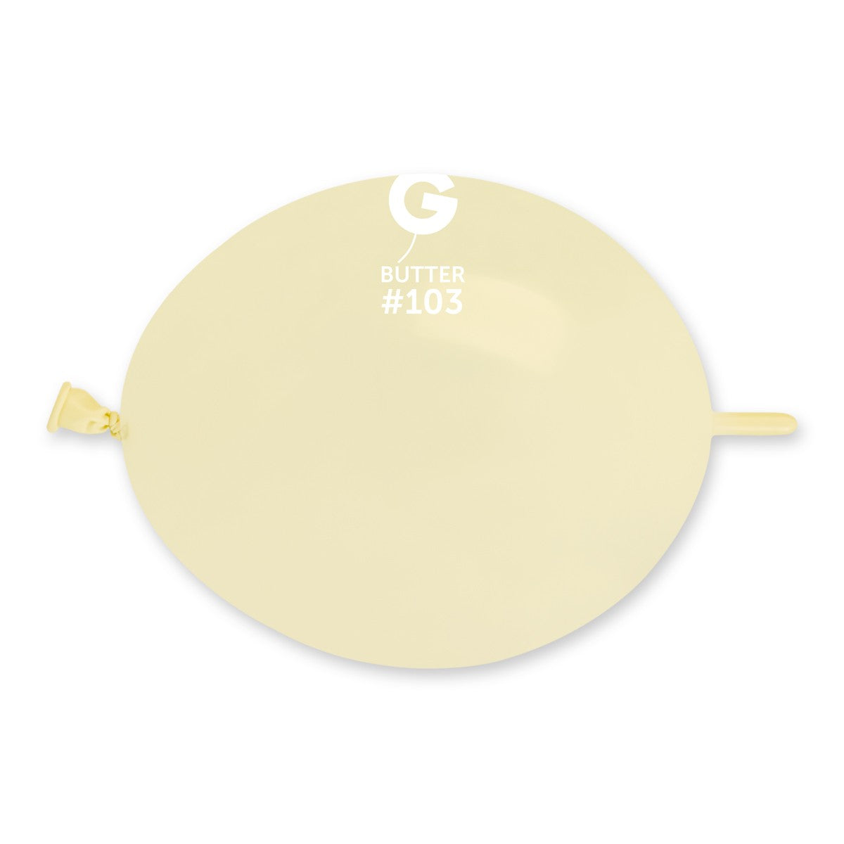 Gemar 6" Butter #103 GL6 100pcs Link Balloons — Italian store beauty original 1200px
