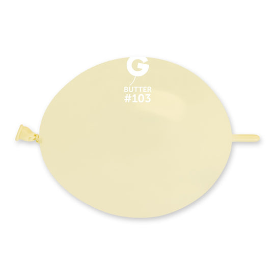 Gemar 6" Butter #103 GL6 100pcs Link Balloons — Italian store beauty original 1200px