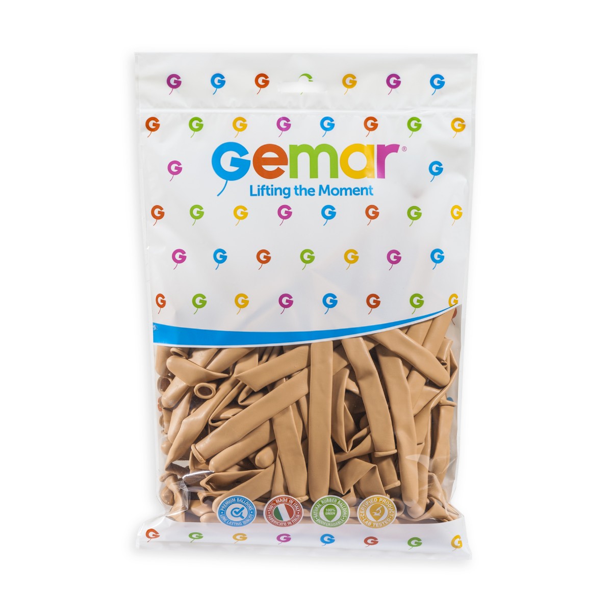 Gemar 3" Blush #069 D6 50pcs Modelling Balloons — Italian store pack original 1200px
