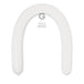 Gemar 3" White #001 D6 50pcs Modelling Balloons — Italian store beauty original 1200px