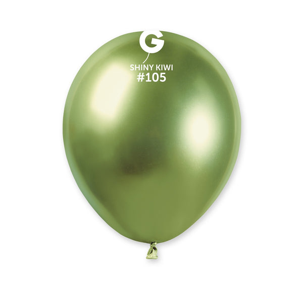 Gemar 5" Shiny Kiwi #105 AB50 50pcs Round Balloon — Italian store beauty original 1200px