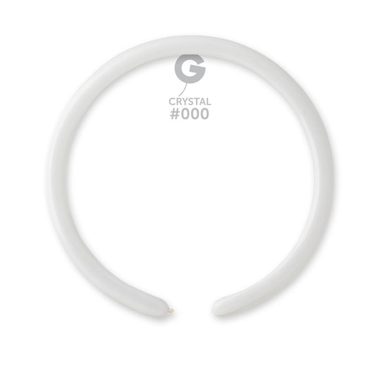 Gemar 1" Crystal Clear #000 D2 100pcs Modelling Balloons — Italian store beauty original 1200px