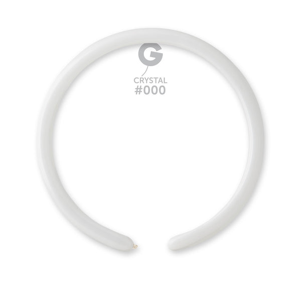 Gemar 1" Crystal Clear #000 D2 100pcs Modelling Balloons — Italian store beauty original 1200px