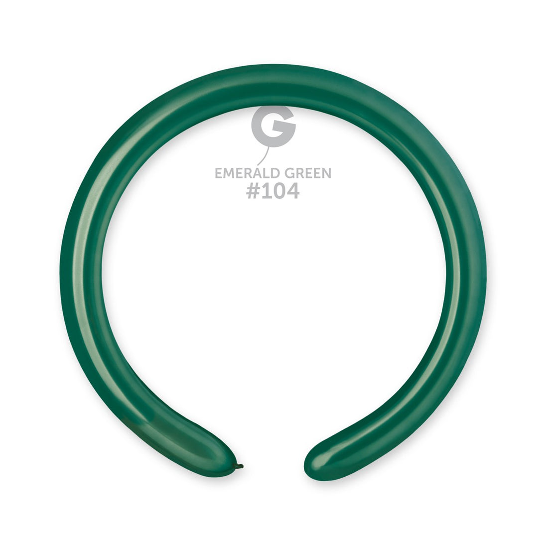Gemar 2" Emerald Green #104 D4 100pcs Modelling Balloons — Italian store beauty original 1200px
