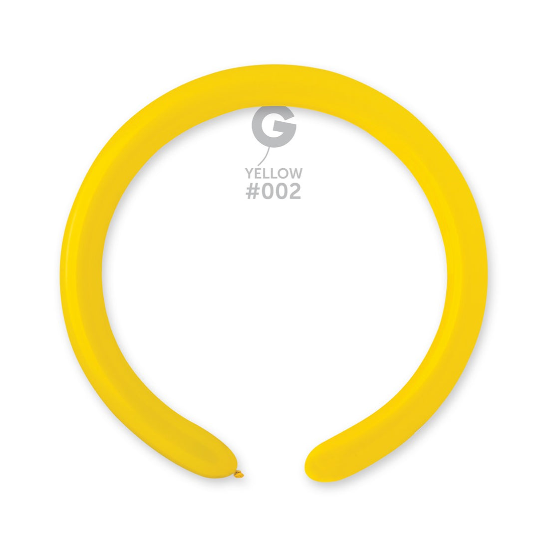 Gemar 2" Yellow #002 D4 100pcs Modelling Balloons — Italian store beauty original 1200px
