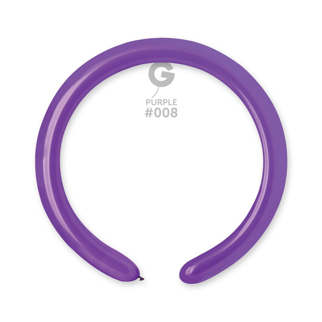Gemar 2" Purple #008 D4 100pcs Modelling Balloons — Italian store beauty original 1200px