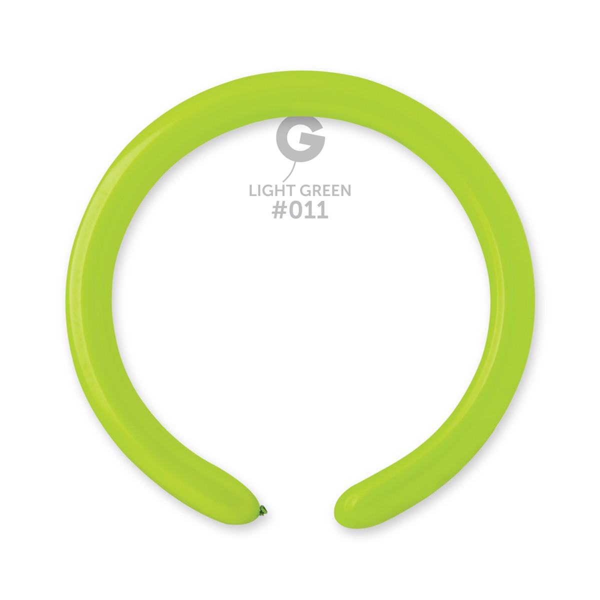 Gemar 2" Light Green #011 D4 100pcs Modelling Balloons — Italian store beauty original 1200px