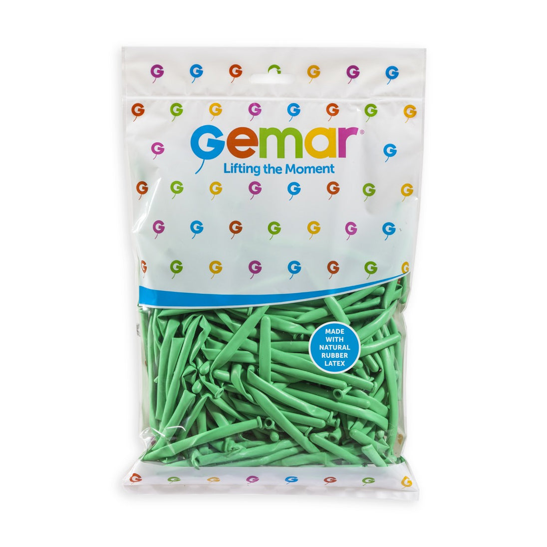 Gemar 2" Mint Green modelling balloons, 100pcs bag