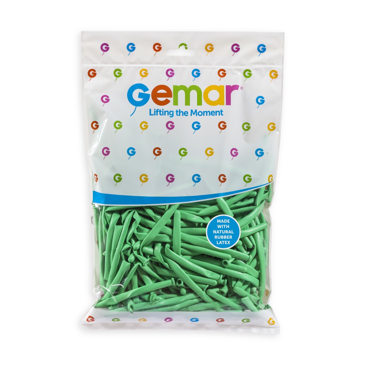 Gemar 2" Mint Green modelling balloons, 100pcs bag
