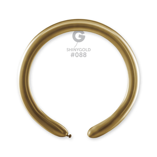 Gemar 2" Shiny Gold #088 DB4 50pcs Modelling Balloons — Italian store beauty original 1200px