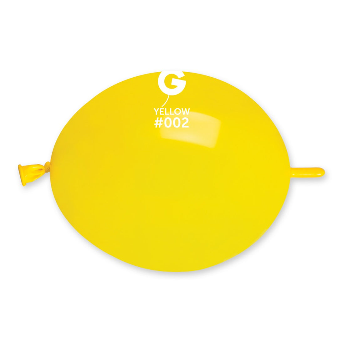 Gemar 6" Yellow #002 GL6 100pcs Link Balloons — Italian store beauty original 1200px