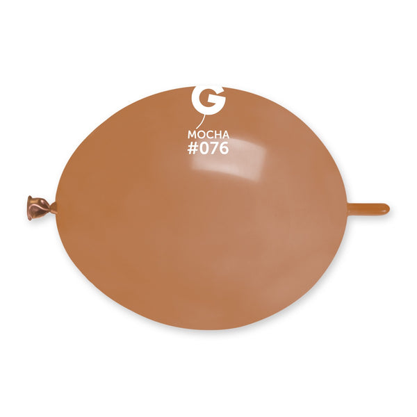 Gemar 6" Mocha #076 GL6 100pcs Link Balloons — Italian store beauty original 1200px