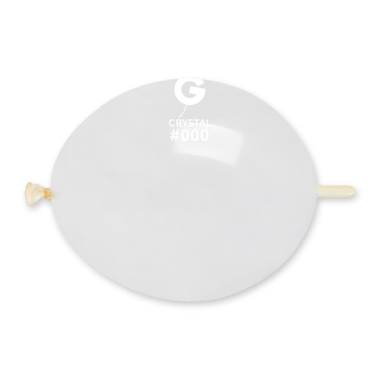 Gemar 6" Crystal Clear #000 GL6 100pcs Link Balloons — Italian store beauty original 1200px