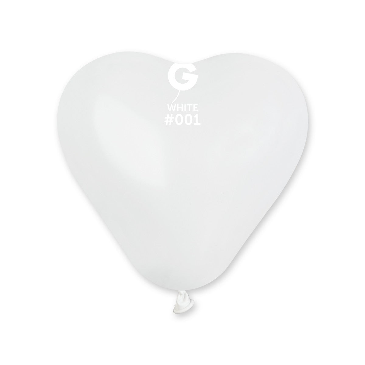 Gemar 6" White #001 CR6 100pcs Modelling Balloons — Italian store beauty original 1200px
