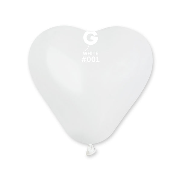 Gemar 6" White #001 CR6 100pcs Modelling Balloons — Italian store beauty original 1200px