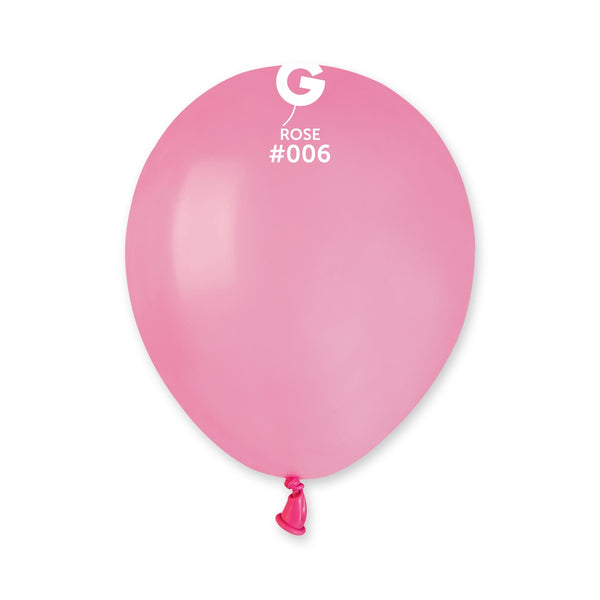 Gemar 5" Rose #006 A50 50pcs Round Balloon — Italian store beauty original 1200px