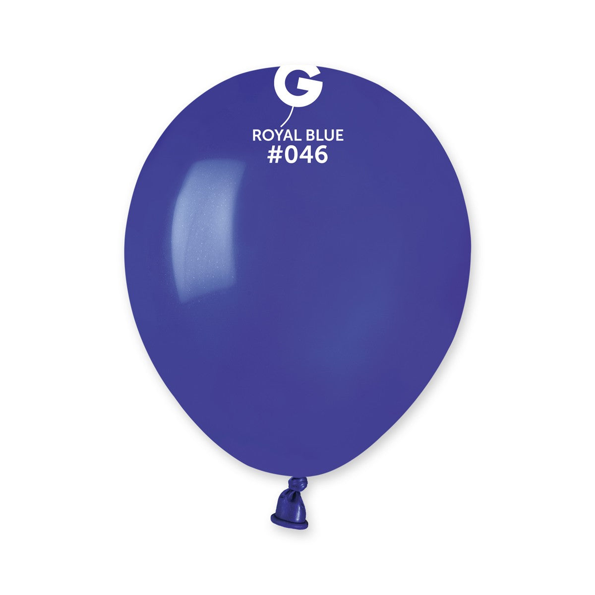 Gemar 5" Royal Blue #046 A50 50pcs Round Balloon — Italian store beauty original 1200px