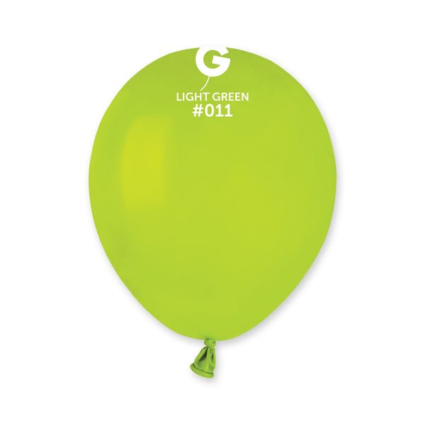Gemar 5" Light Green #011 A50 50pcs Round Balloon — Italian store beauty original 1200px