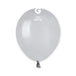 Gemar 5" Grey #070 A50 50pcs Round Balloon — Italian store beauty original 1200px