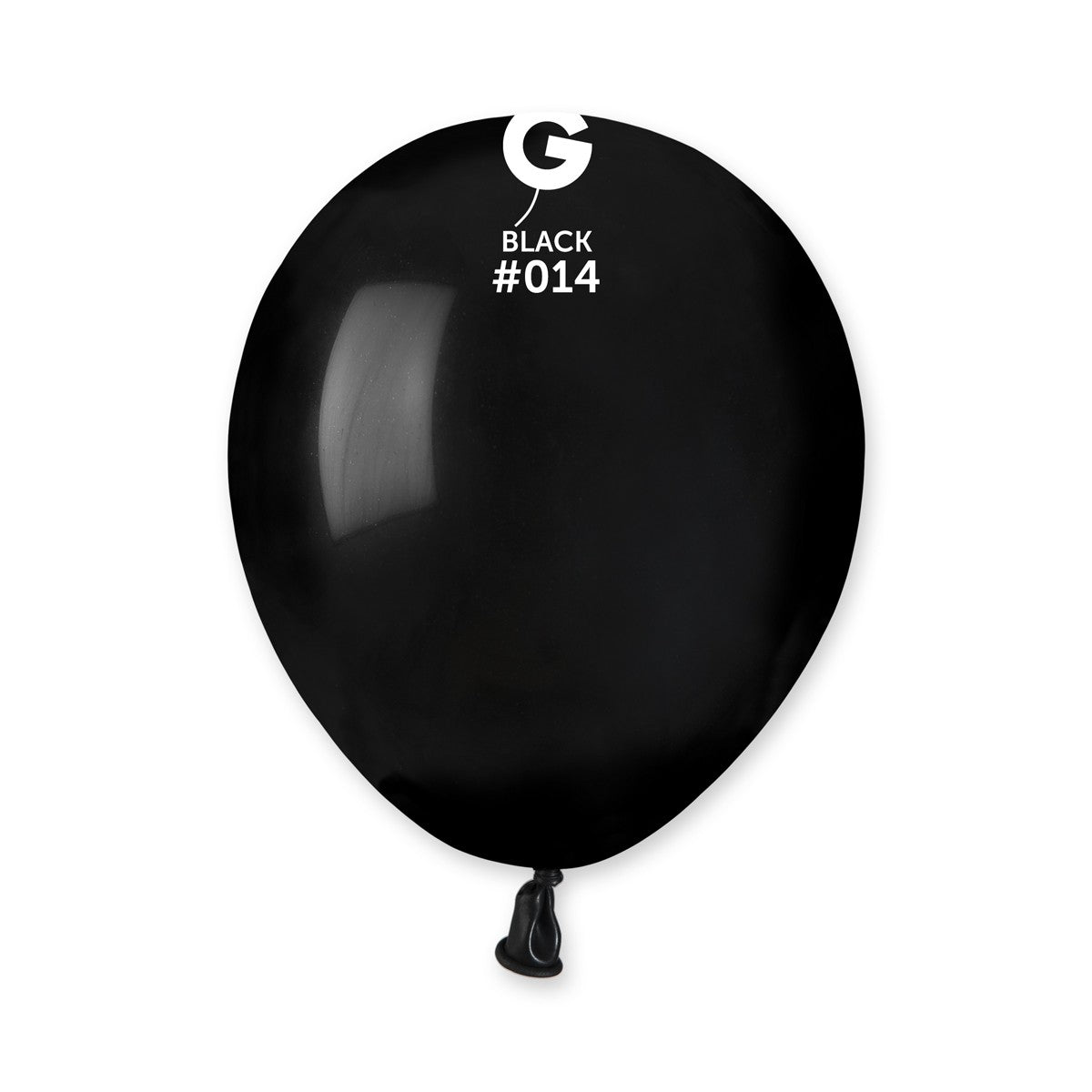 Gemar 5" Black #014 A50 50pcs Round Balloon — Italian store beauty original 1200px