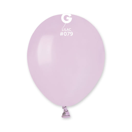 Gemar 5" Lilac #079 A50 50pcs Round Balloon — Italian store beauty original 1200px