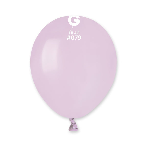 Gemar 5" Lilac #079 A50 50pcs Round Balloon — Italian store beauty original 1200px