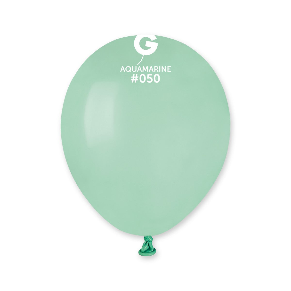 Gemar 5" Aquamarine #050 A50 50pcs Round Balloon — Italian store beauty original 1200px