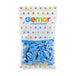 Gemar 5" Baby Blue #072 A50 50pcs Round Balloon — Italian store pack original 1200px